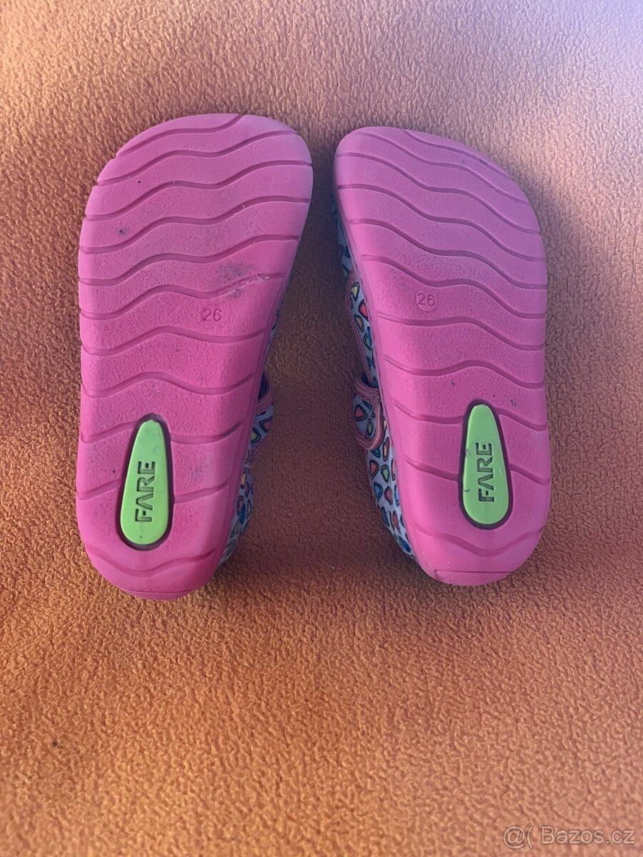 Barefoot papučky Fare vel. 26 - 4