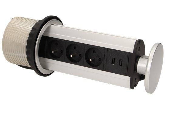 Prodám výsuvný blok s USB - 4