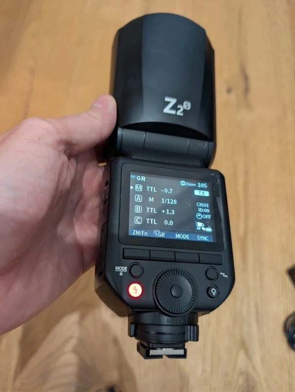 Neewer z2s blesk - 4