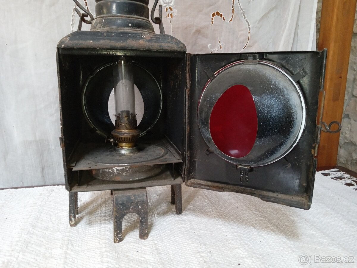 Stará drážní lampa - 4