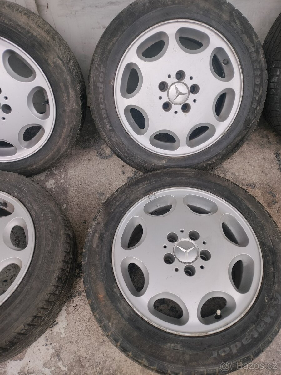 4ks alu disky Mercedes 5x112 r16 - 4