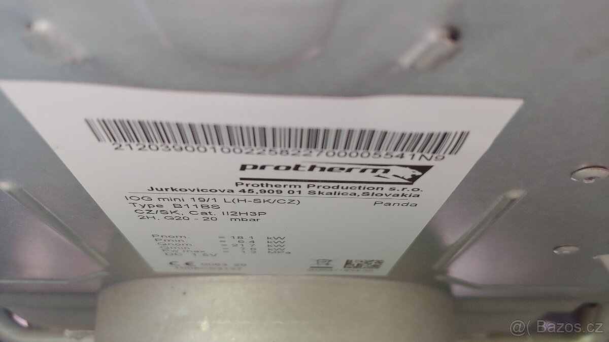 Plynový průtokový ohřívač - 4