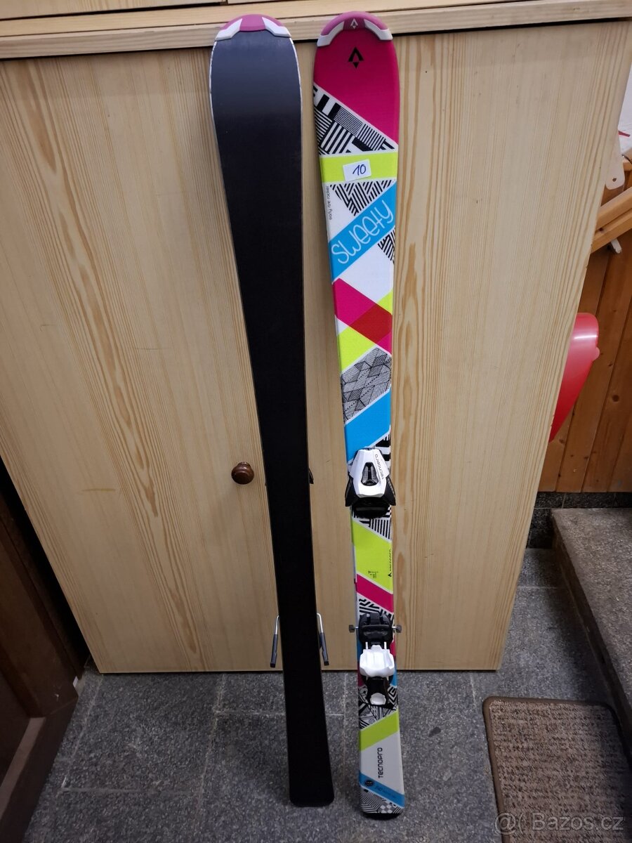 Sjezdové carvingové lyže TecnoPro délka 140cm - 4