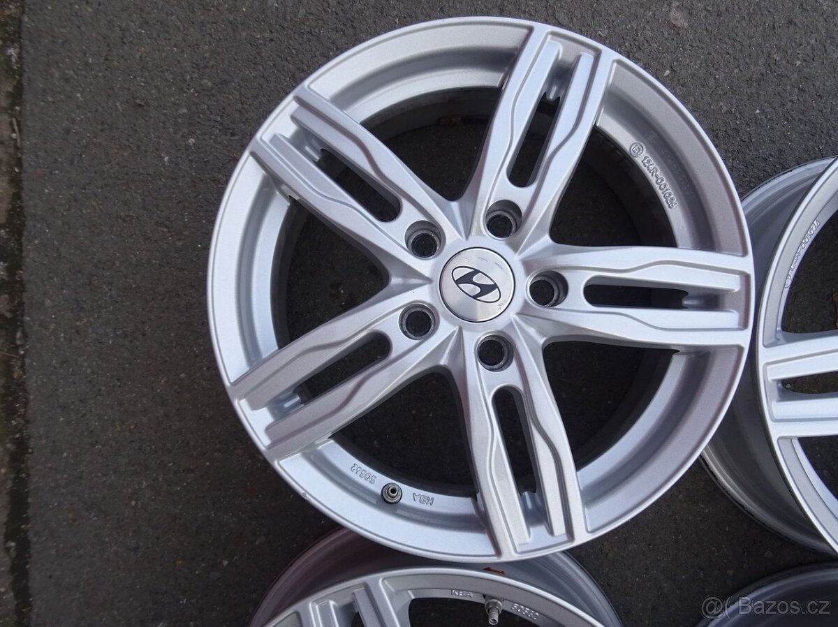 Alu disky na Hyundai, 16", 5x114.3, ET 45, šířka 6,5J - 4