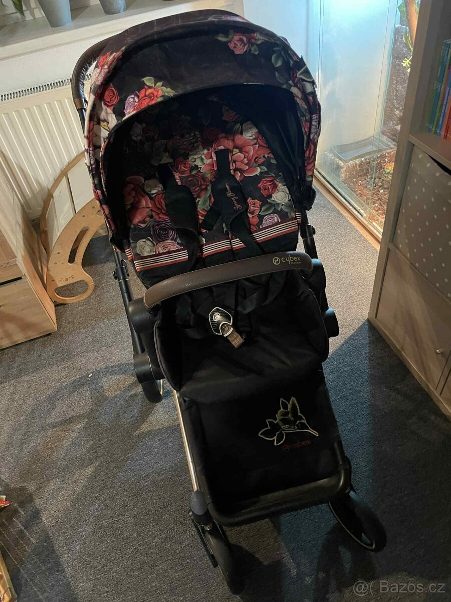 sportovní kočárek cybex priam blossom dark - 4