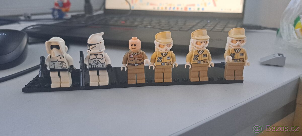 Star wars figurky - Captain Rex, kloni, hoth rebel trooper a - 4