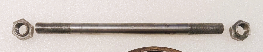 ČZ 125 & 150 C OSA ZADNÍHO KOLA NEODPRUŽENÁ ORIGINÁL - 4