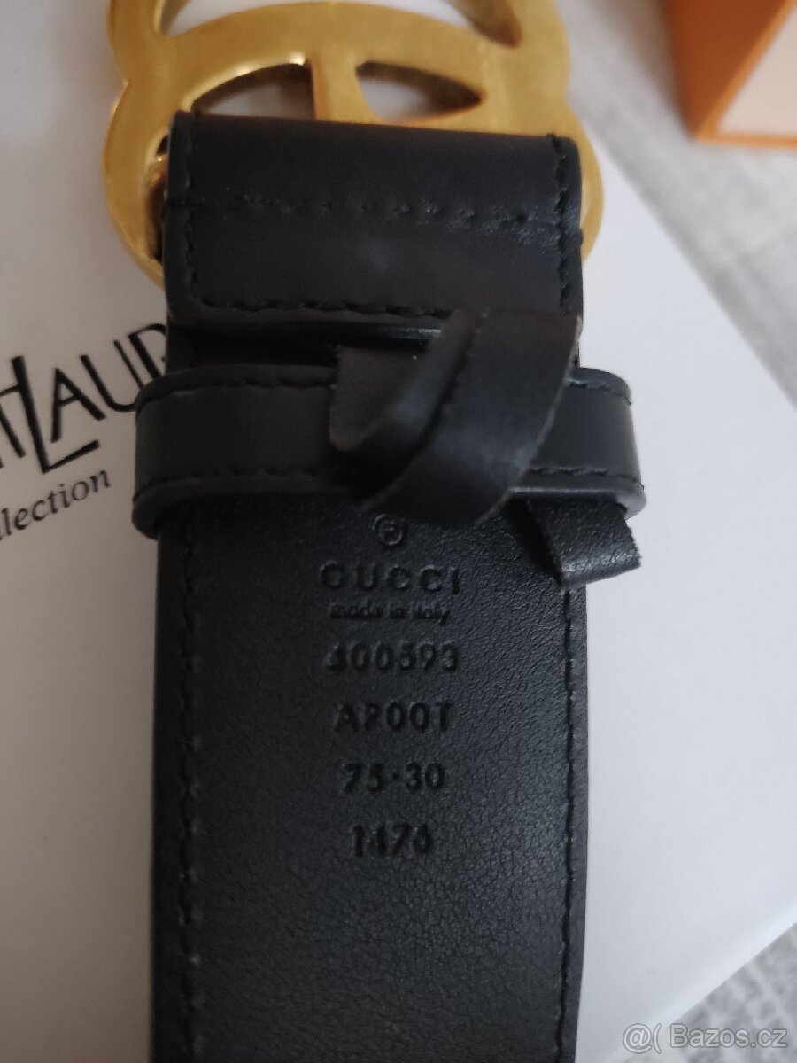 Luxusní originální pásek Gucci - 4
