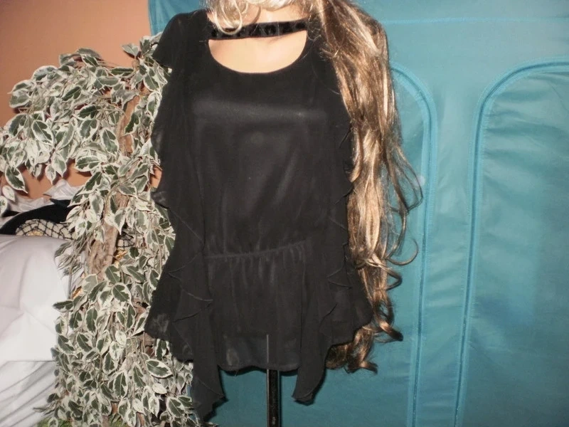 tunika#spolecenska# cerna # Orsay # volanky # halenka - 4