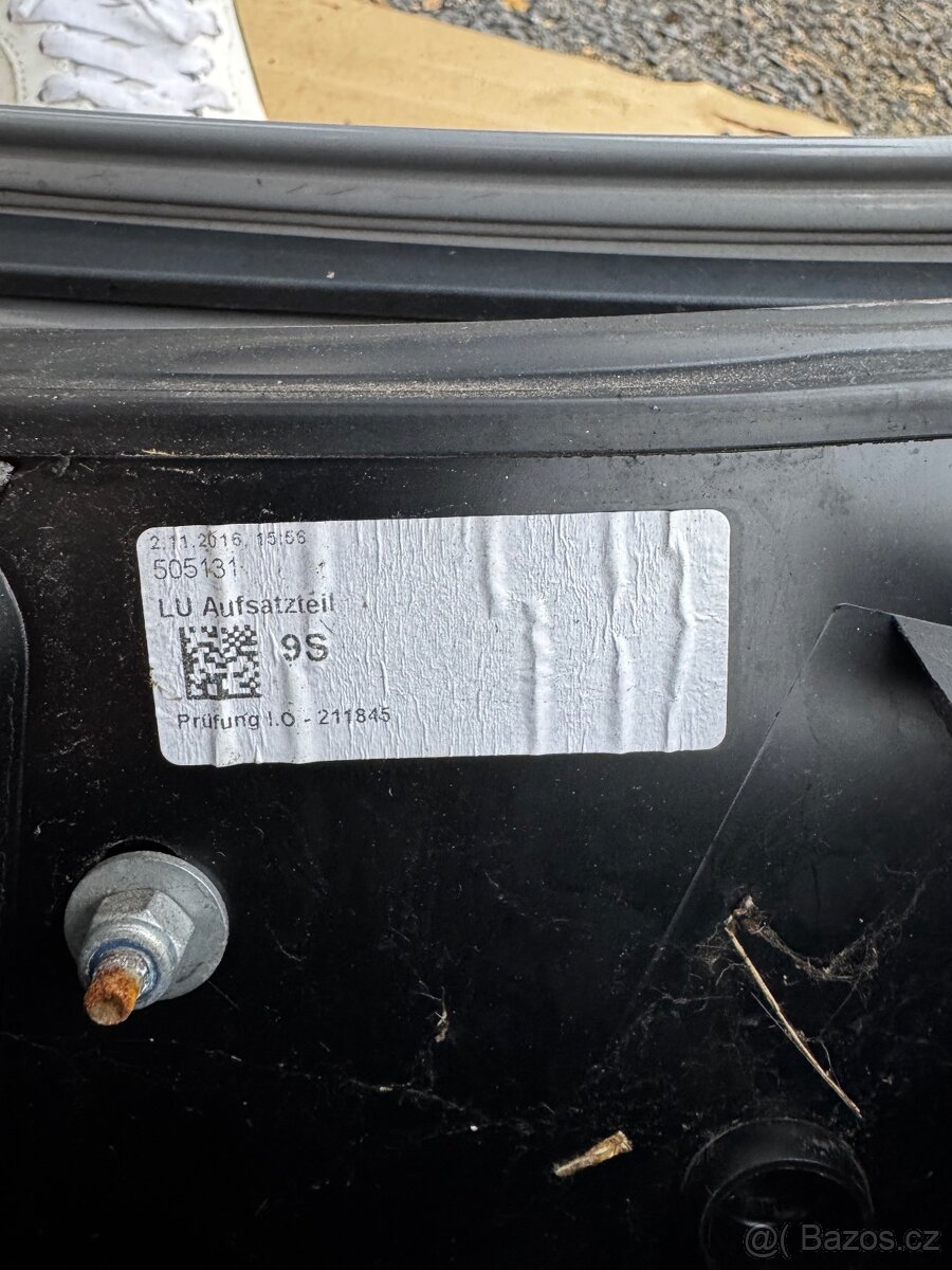 Audi A7 C7 – aktivní zadní spoiler + lišta kufru + kamera (O - 4