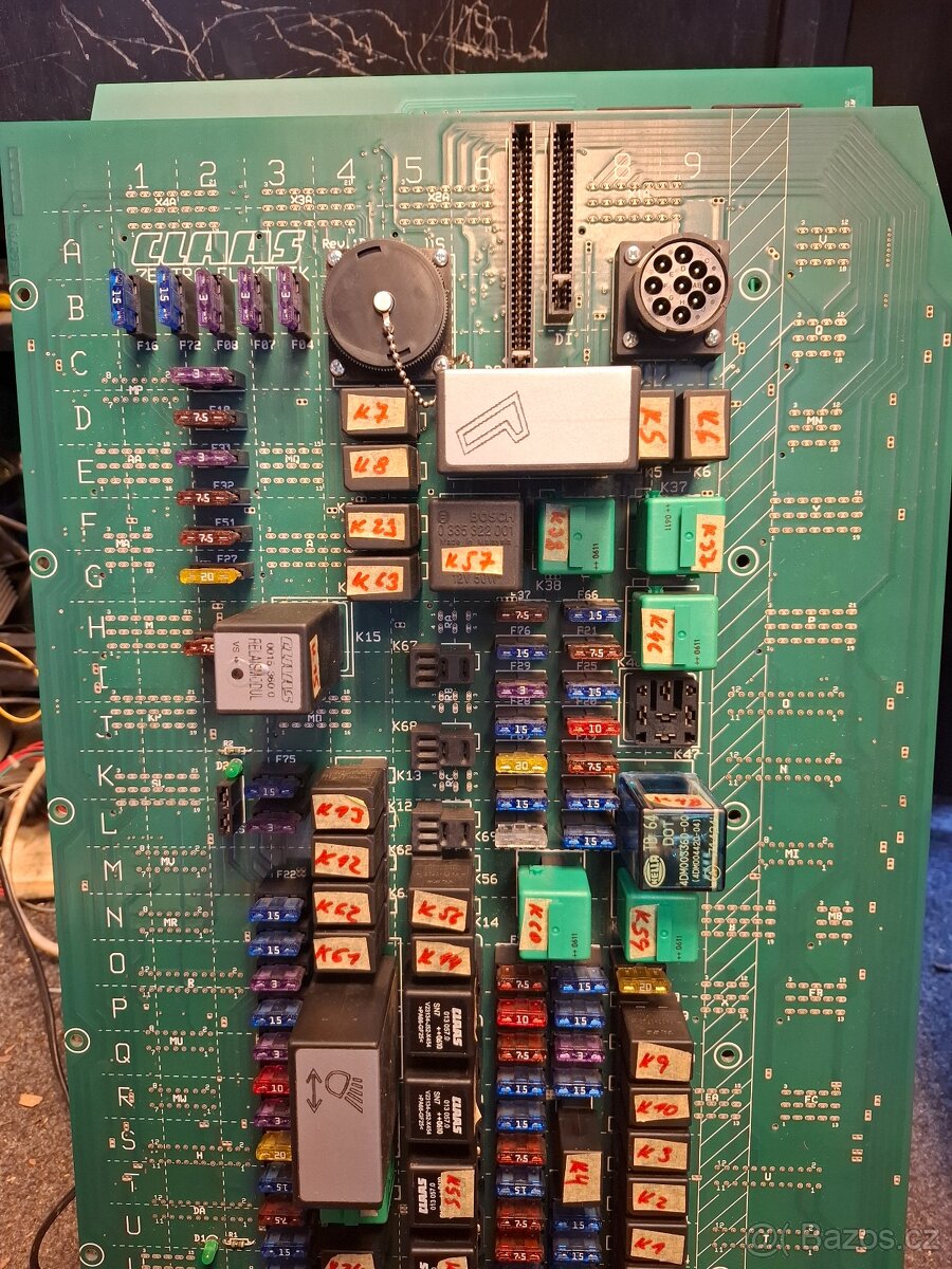 Claas Lexion, řady 400, 500, 600 elektronická deska. - 4