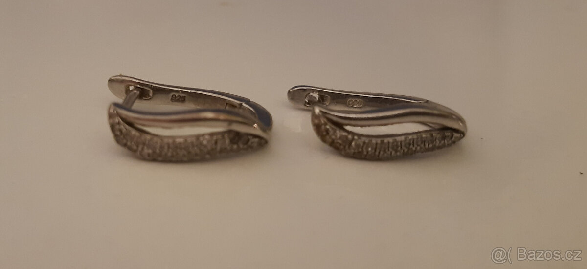 Stříbrné náušnice - 4
