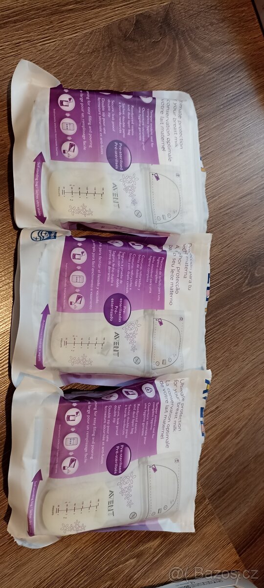 Sáčky na mateřské mléko - 4