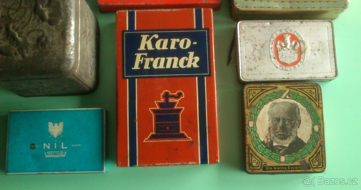 Plechové krabičky 8ks - 4