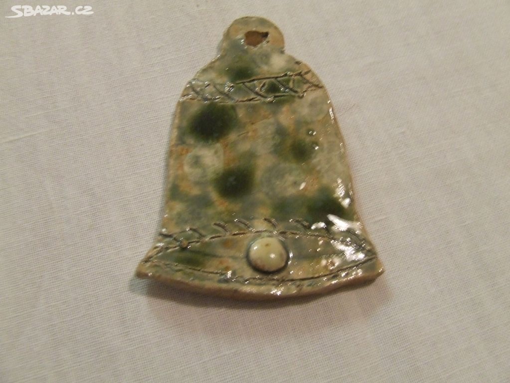 Podkovy pro štěstí - kov, keramika, drhaná; zvonečky - 4