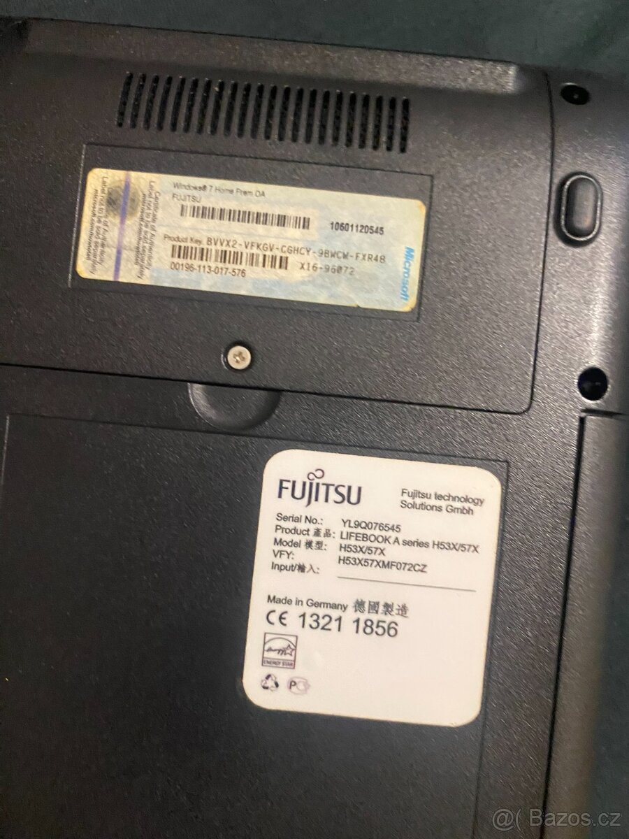 Fujitsu Lifebook A series H53X/57X - 4