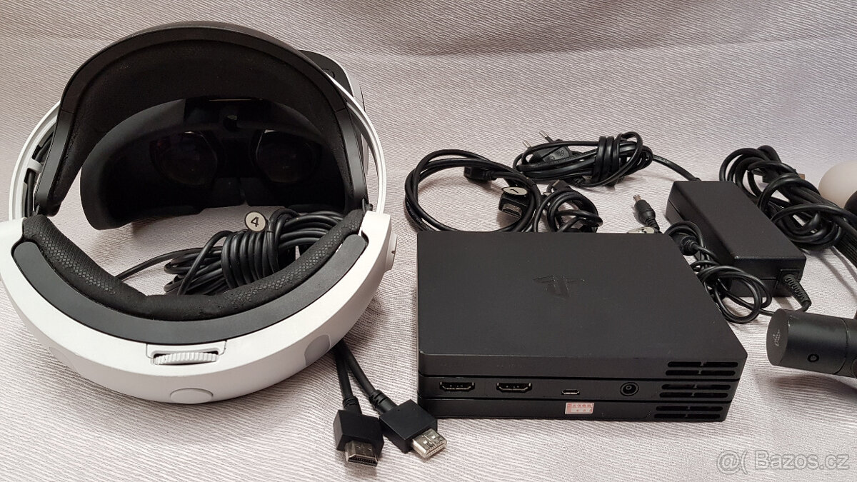 Virtuální realita PS4 - SONY PSVR Verze 2 +kamera, +1x Move - 4