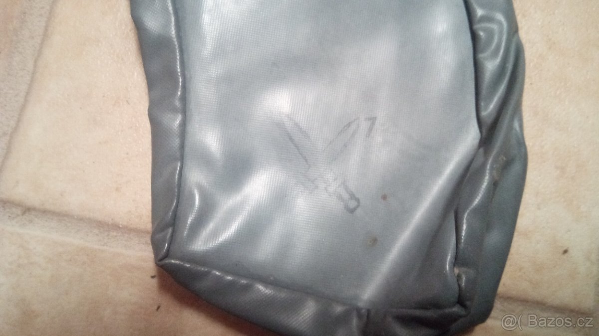 vojenská sumka chemická šedá AČR - 4