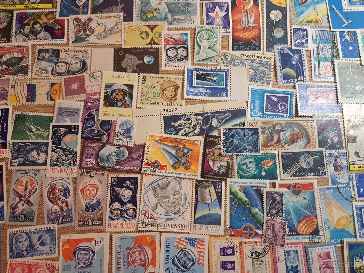 Sbírka známek vesmí - 4