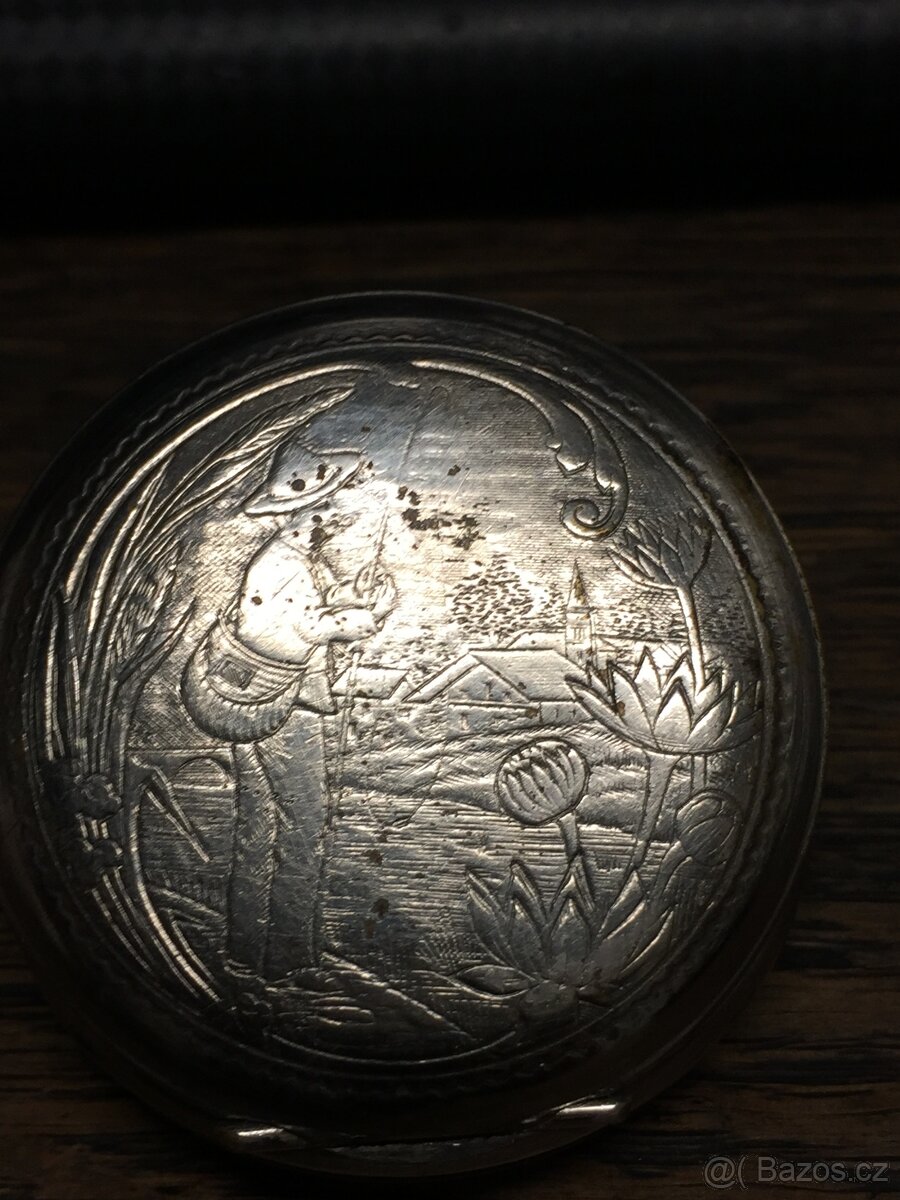 kapesní hodinky funkční rybářské - L'alouette - 4