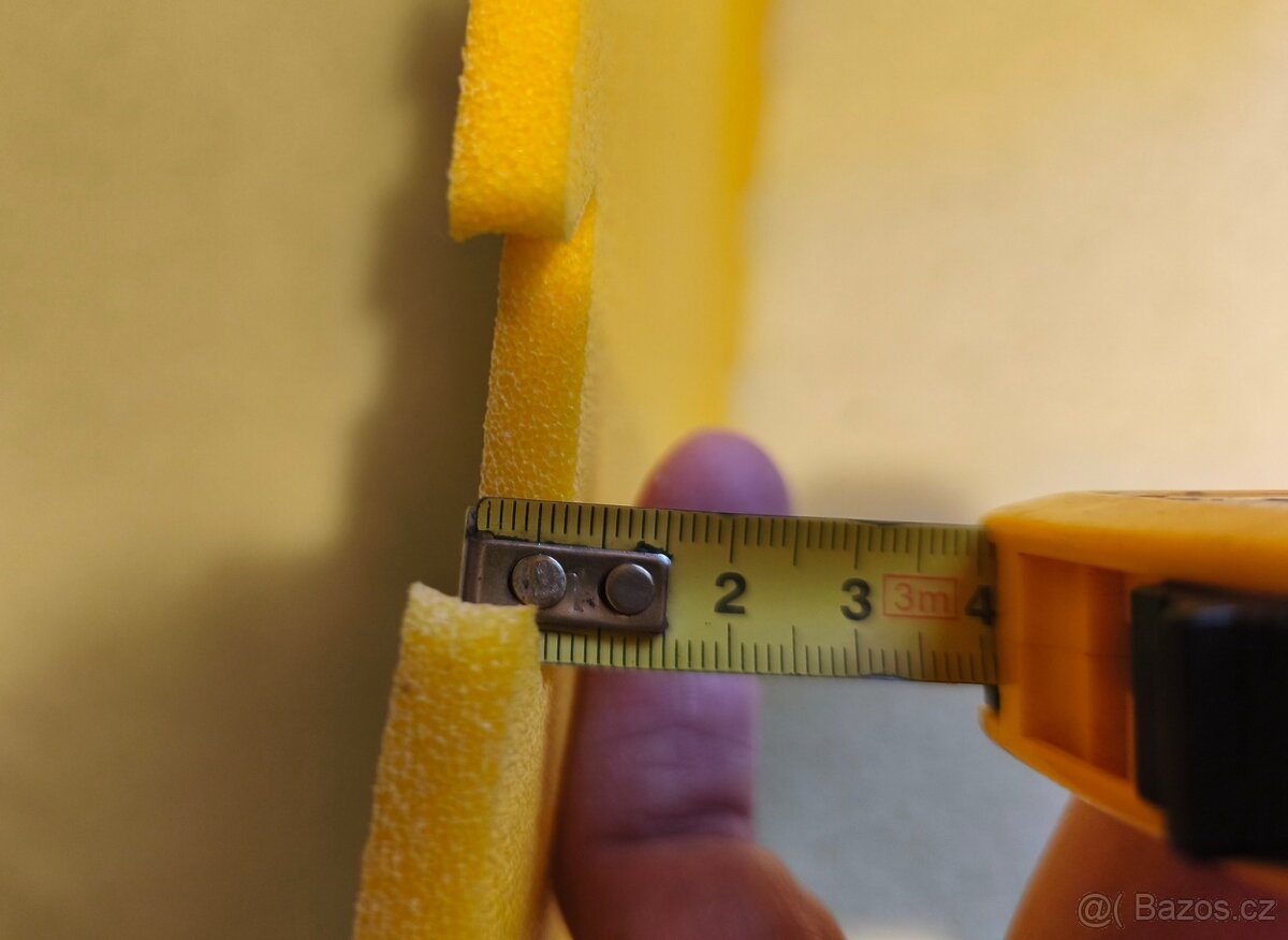 Pěnové puzzle - žlutý pěnový koberec - 4