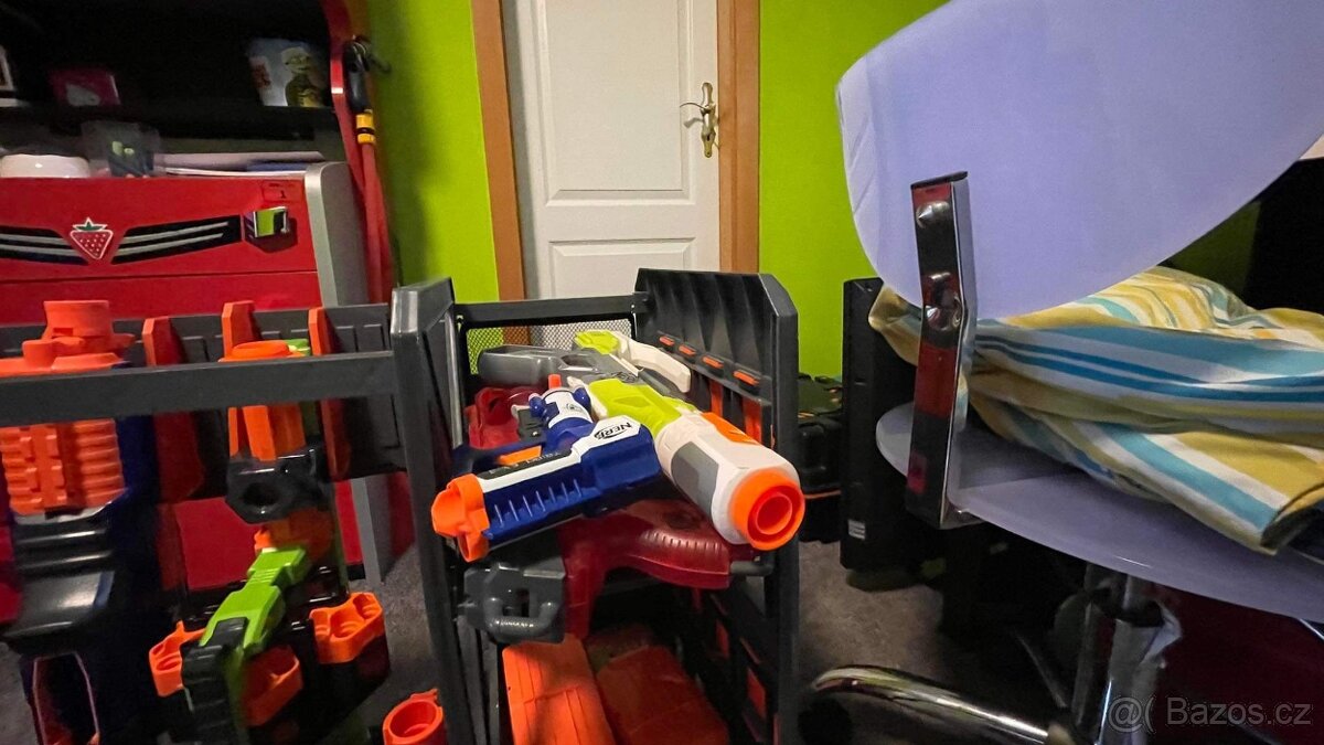 NERF stojan + pistole - 4