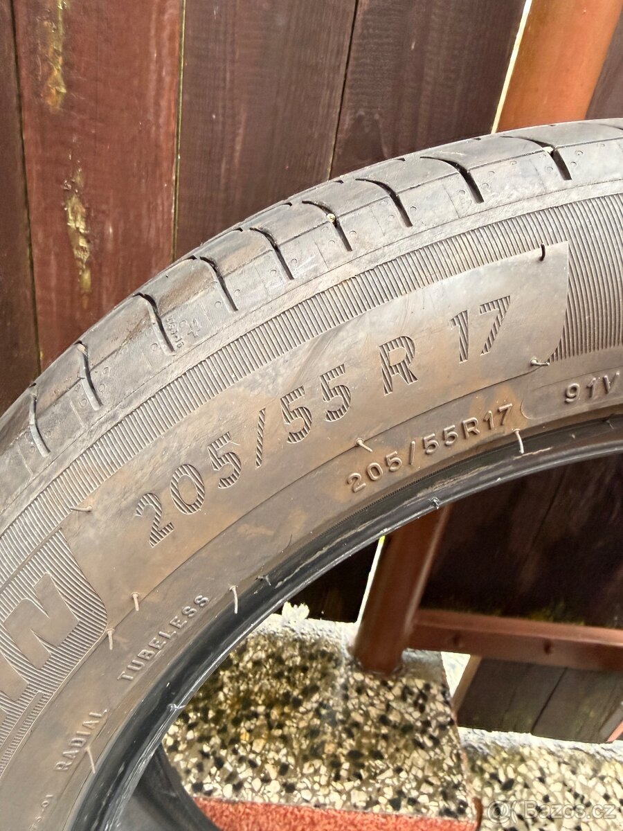 Pneumatiky Michelin letní 205/55/17 - 4