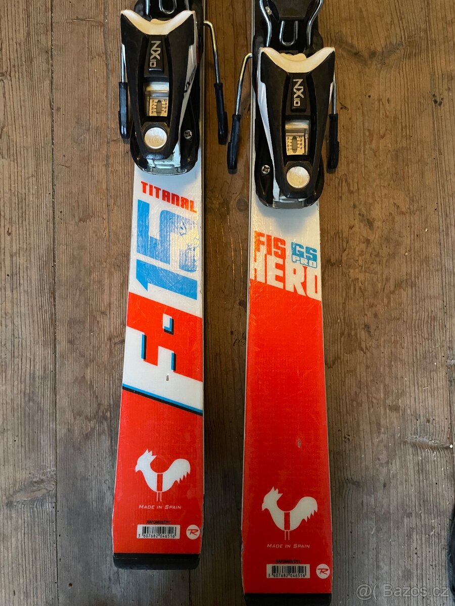 Závodní lyže rossignol 144cm - 4