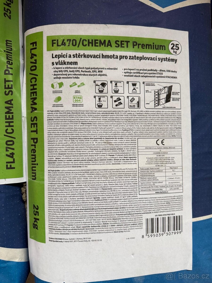 Fasádní lepidlo Stachema - 4