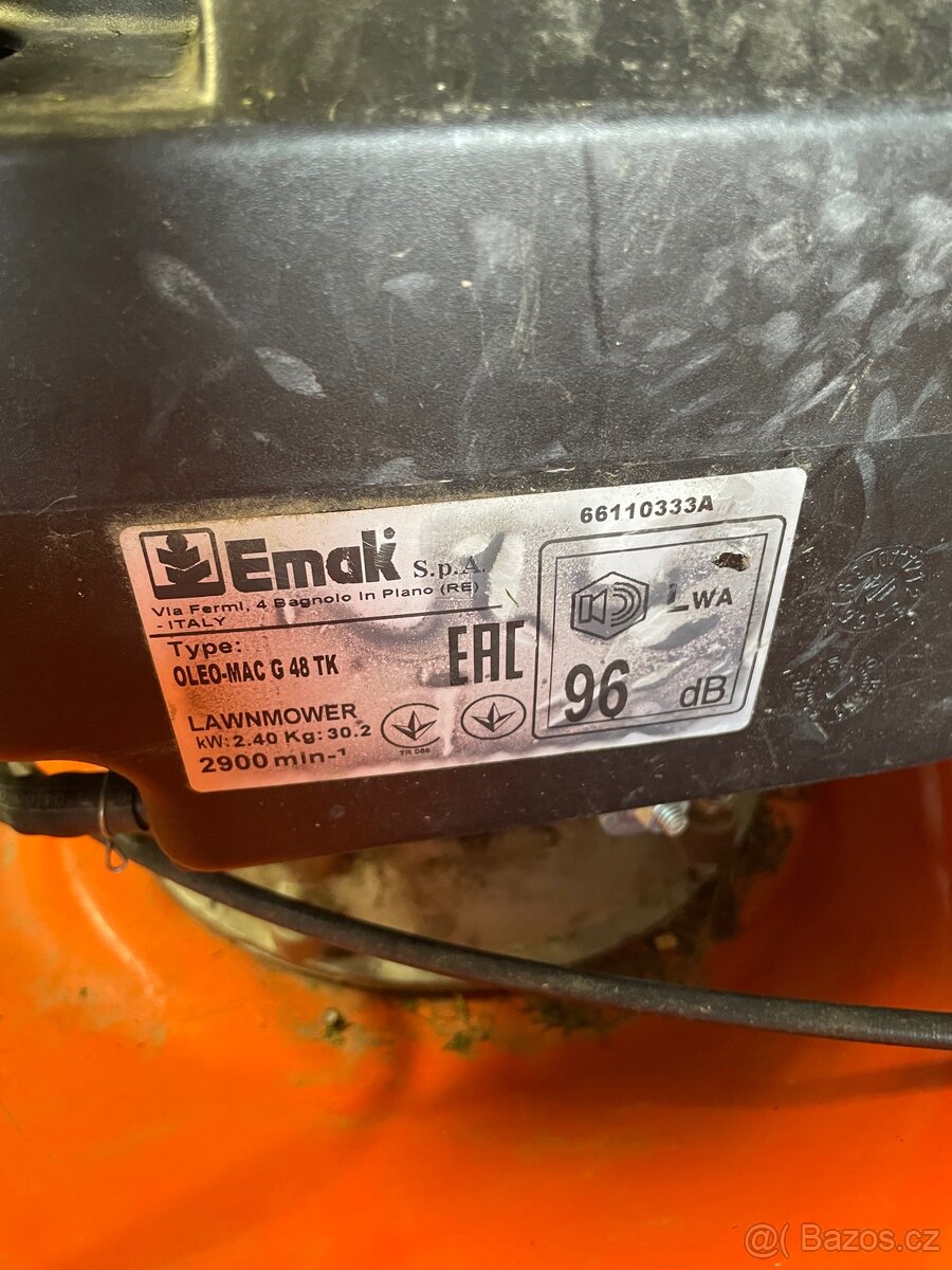 Benzínova sekačka OLEO-MAC - 4