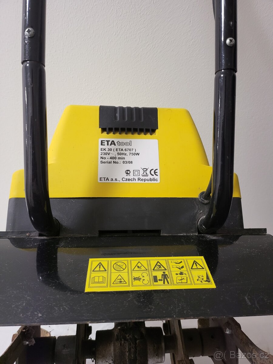 elektrický kultivátor, obraceč hlíny - 4