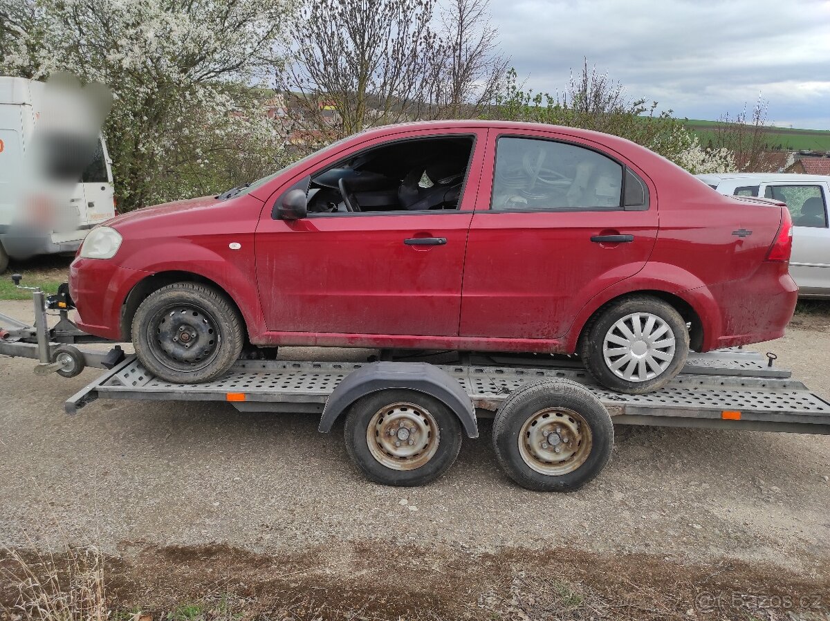 Chevrolet aveo 1,2 53kw díly - 4