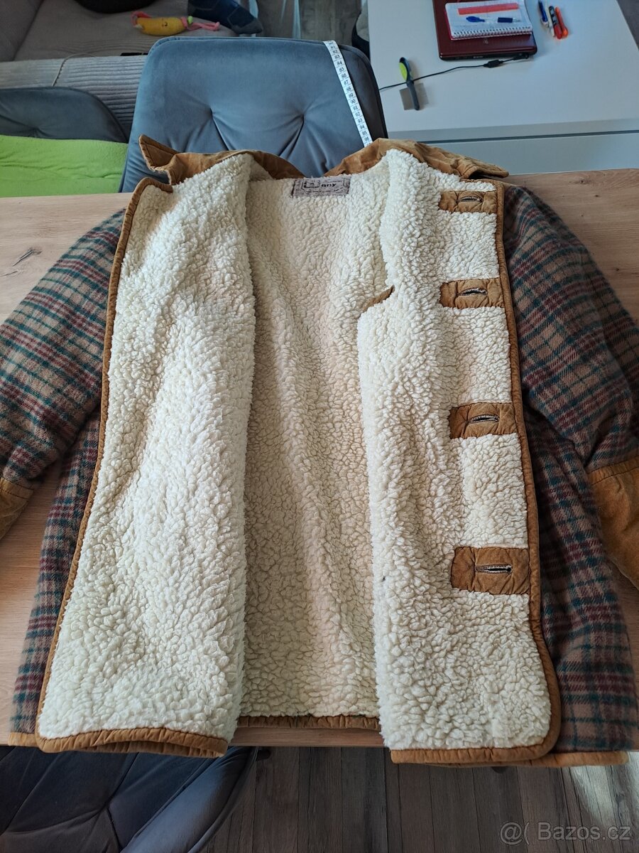 Pánský krátký kabát 140 cm obvod prsa - 4