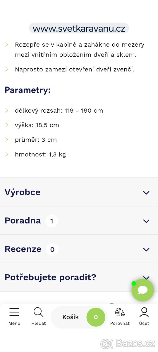 Bezpečnostní tyč dveří - 4