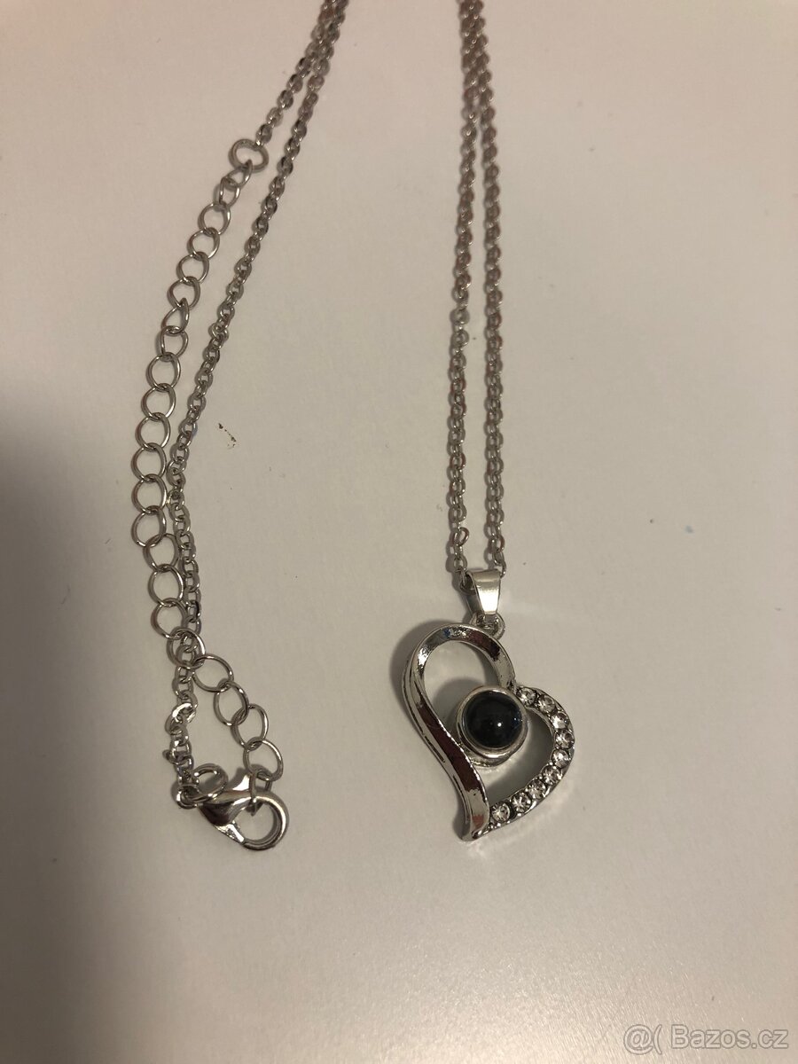 Dárkový set - řetízek s přívěskem a mýdlové květiny - 4