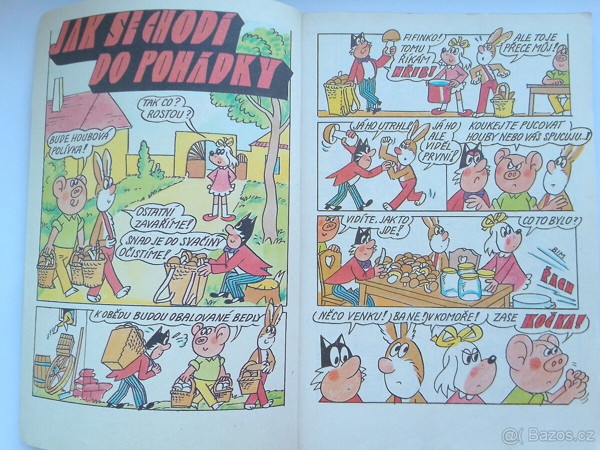 Čtyřlístek 1988 -dva příběhy v jednom vydání - 4