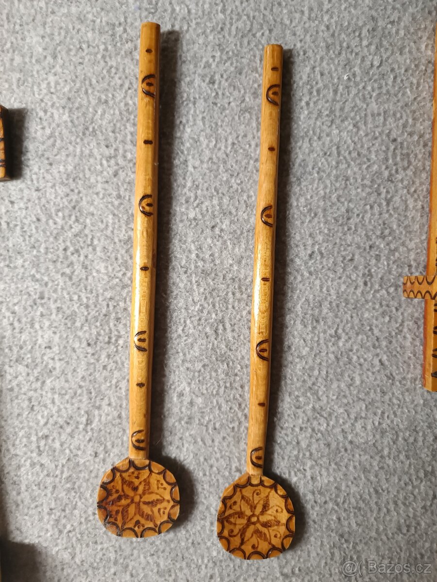 Retro dřevěné nádobí - 4