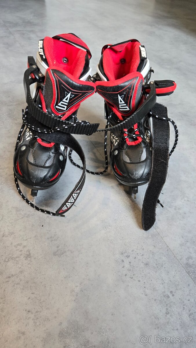 Brusle SULOV zimní vel.31-34 stavitelné - 4