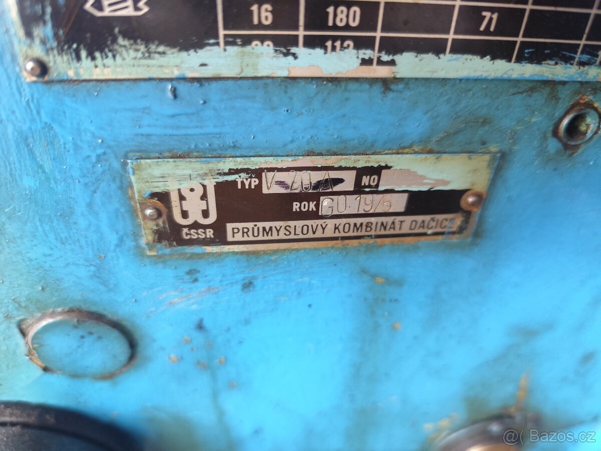 vrtačka stolní VS 20A. - 4