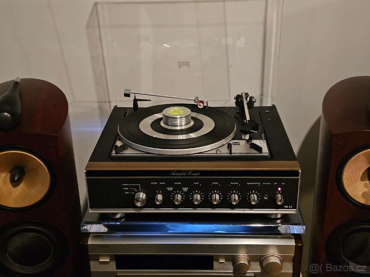 třírychlostní Gramofon DUAL 33/45/78ot se zesilovačem - 4