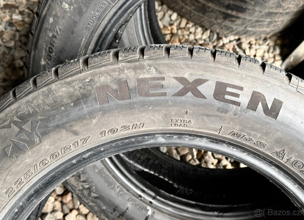 225/60/17 - Nexen zimní pár pneu - 4