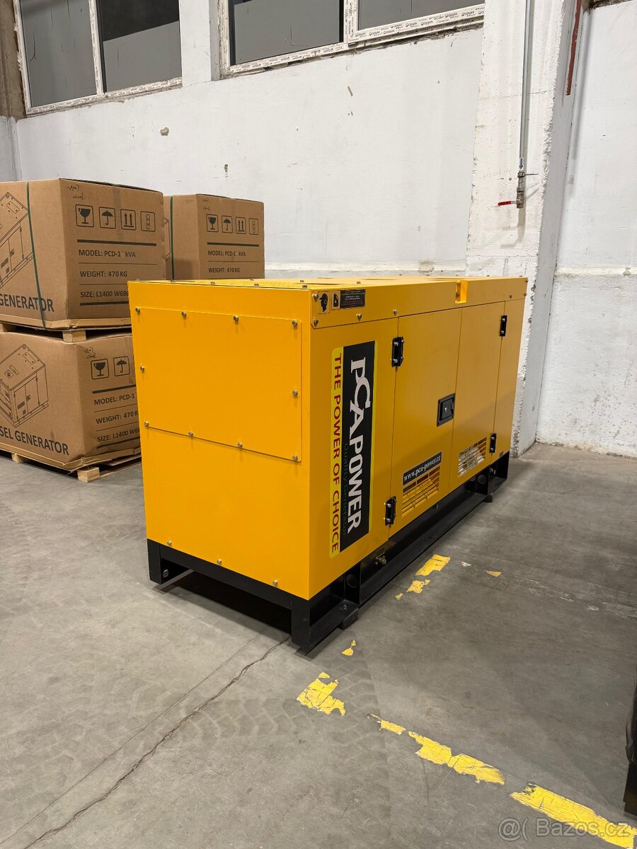 Dieselová elektrocentrála PCA POWER PDE-35 kVA s motorem DEU - 4