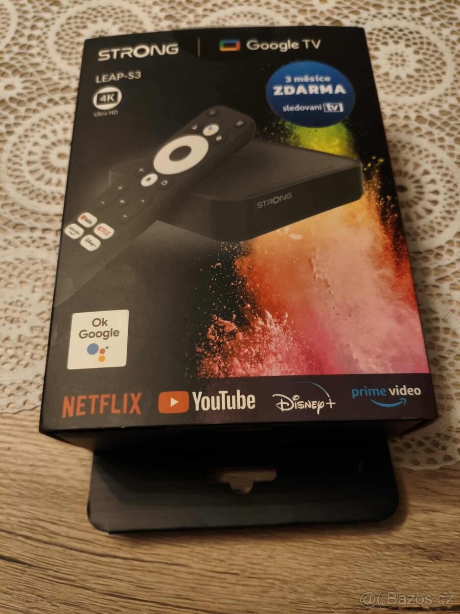 Android tv box Strong leap S3 v záruce - 4