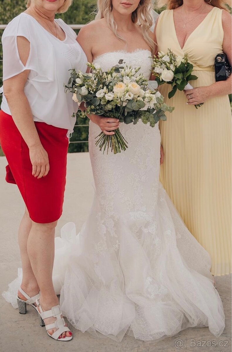 Svatební šaty St. Patrick se závojem - 4