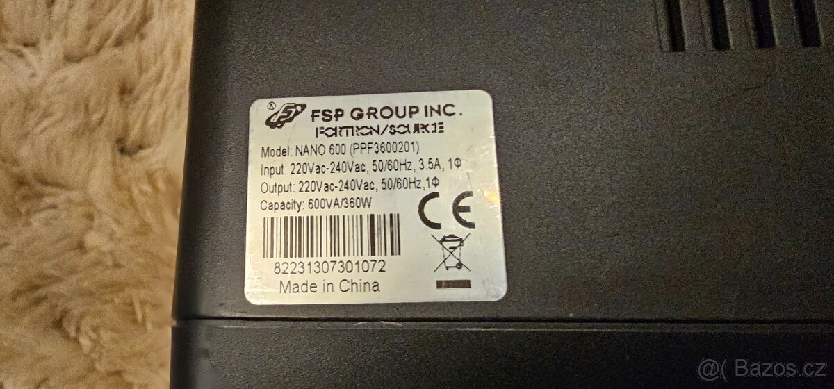 Záložní zdroj 360/600W - 4