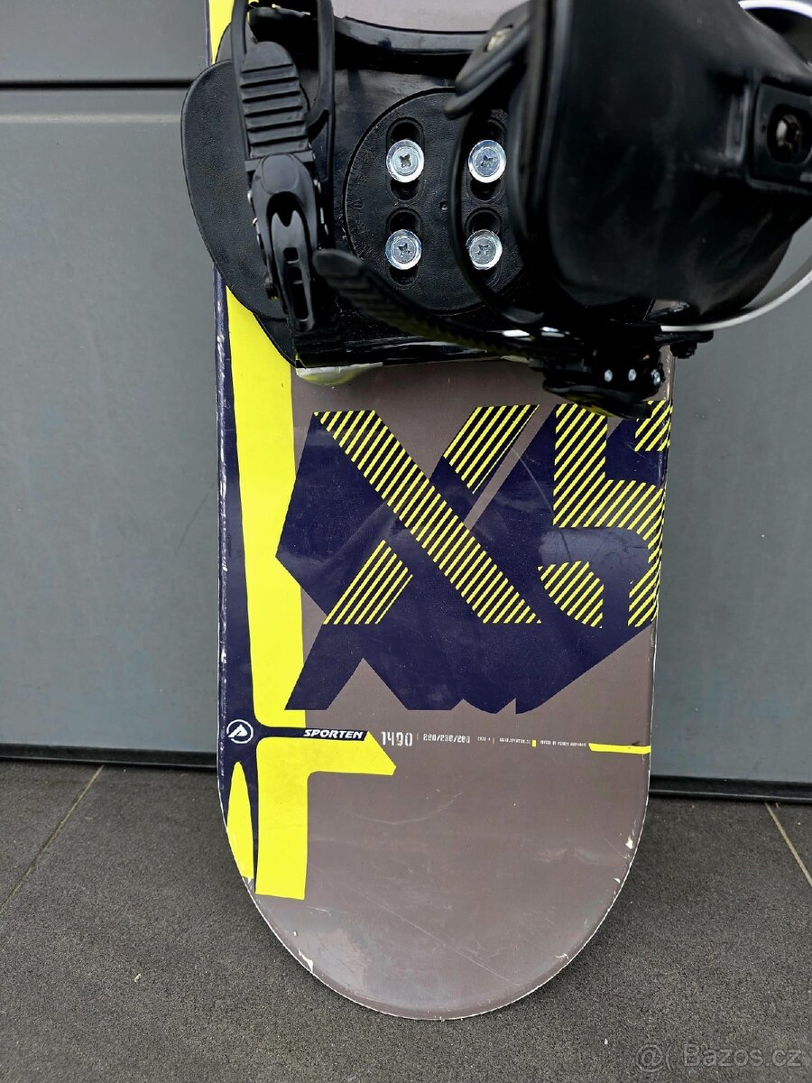Snowboard SPORTEN, 149 cm + boty - 4