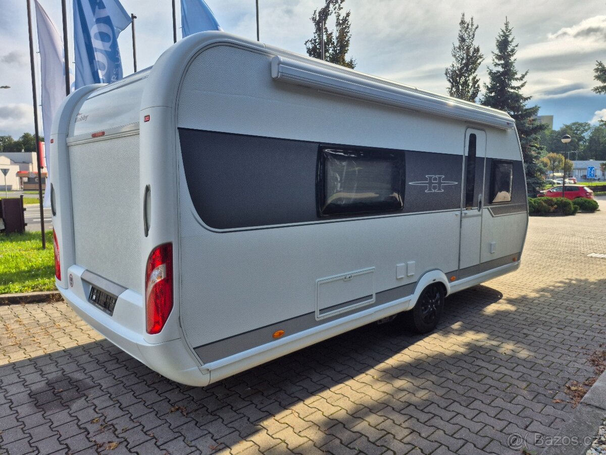 Obytný přívěs Hobby Excellent 540 WLU,r.v. 2015 - 4