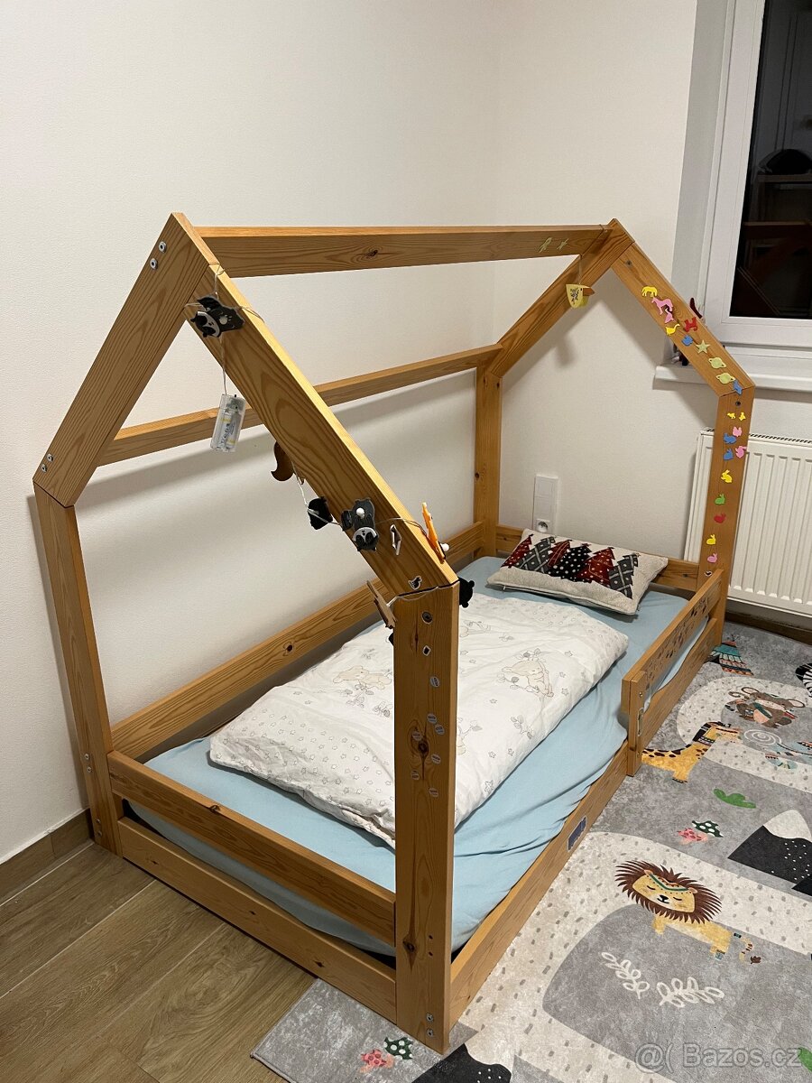 Dětská postýlka "domeček" - 4