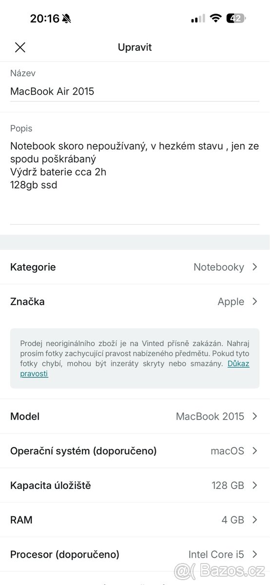 MacBook Air 2015 - 4