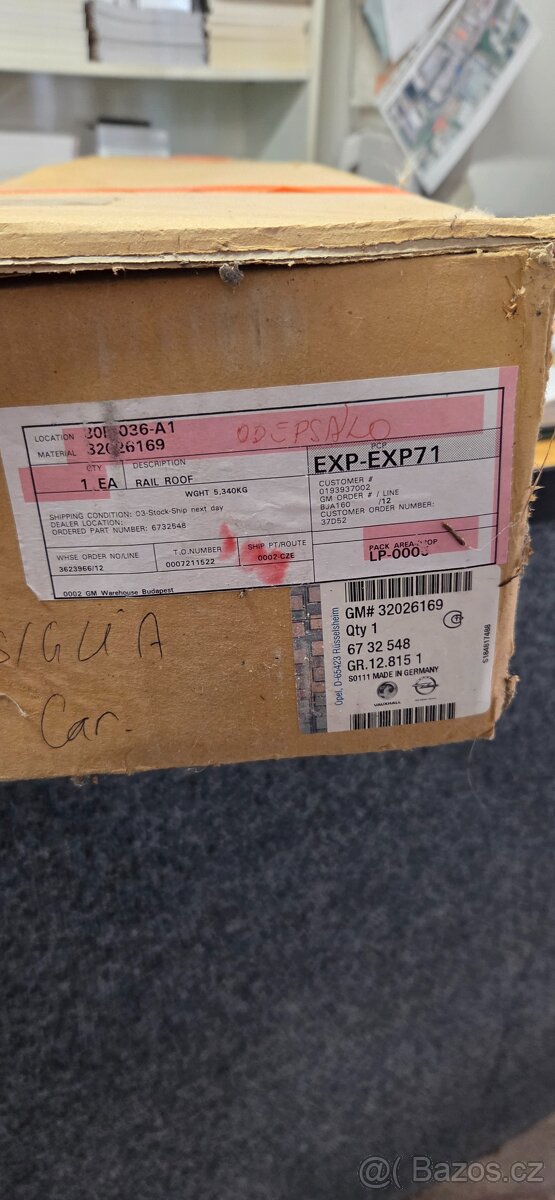 Prodám příčníky Opel Insignie - 4